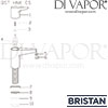 Bristan Quest High Neck Pillar Taps Spares